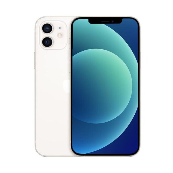 (Refurbished) Apple iPhone 12 64GB White (Excellent Condition)