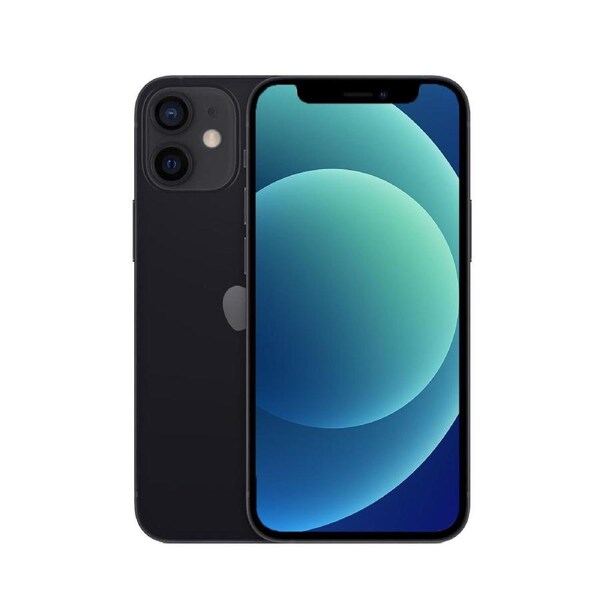 (Refurbished) Apple iPhone 12 Mini 64GB Black (Excellent Condition)