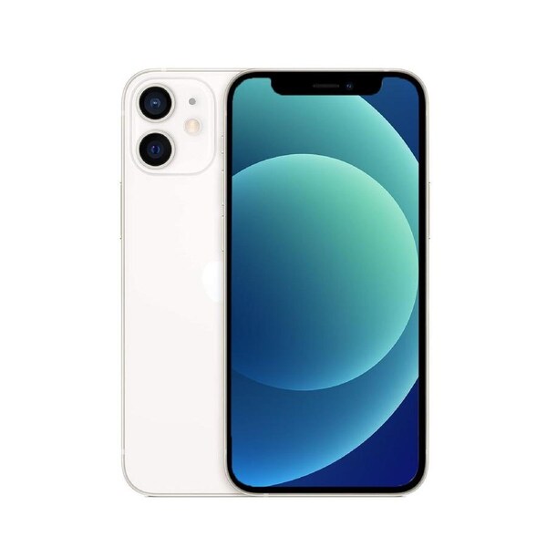 (Refurbished) Apple iPhone 12 Mini 64GB White (Excellent Condition)