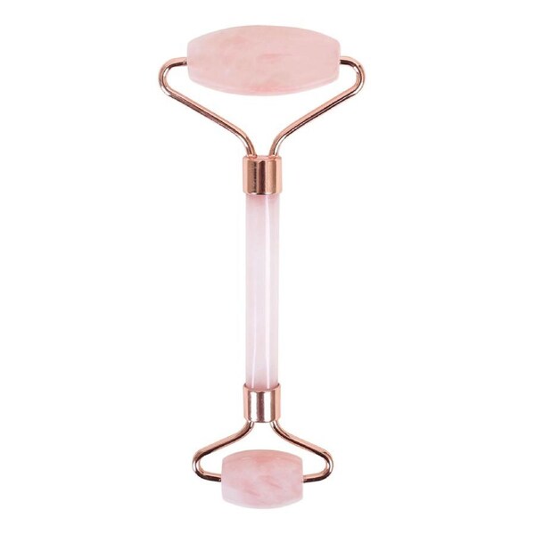 Rachel & Jen Dual Head Facial Beauty Skin/Neck Jade Roller Massager Skin Care PK