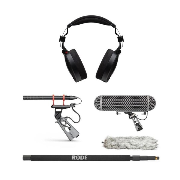 Rode Filmmakers On-Location Kit - NTH-100, NTG5, Blimp & Boompole