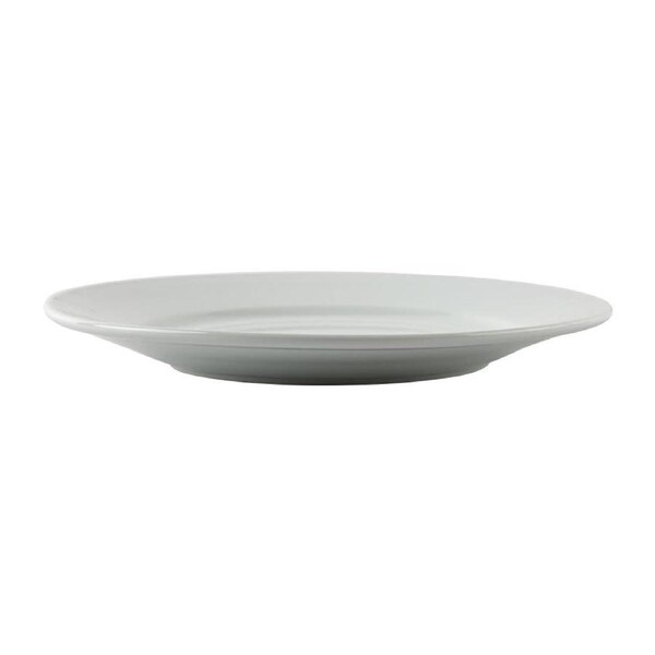 EDLP - Olympia Athena Wide Rimmed Plate - 228mm 9" (Box 12)