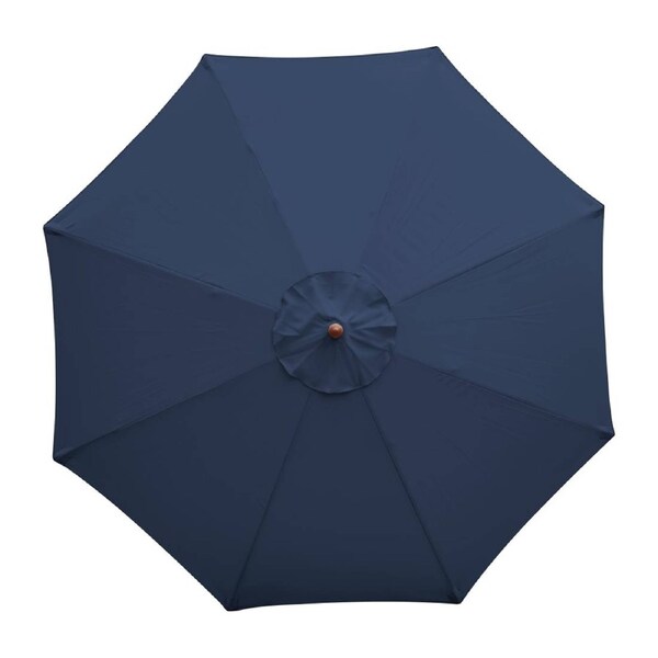 Bolero Navy Blue Round - 2.5m Pulley Parasol