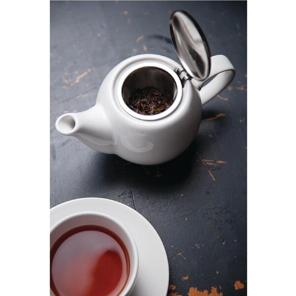 Olympia Cafe Teapot White - 510ml (Box 1)