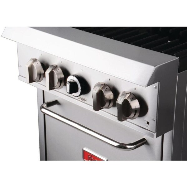 Thor 4 Burner Oven with Flame Failure - LPG TR-4F LPG- Commercial