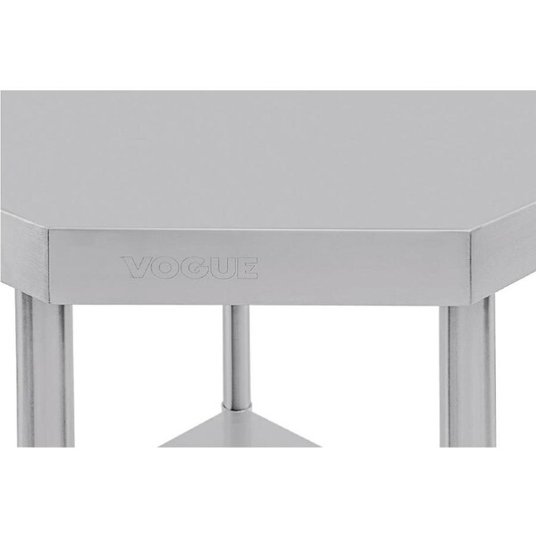 Vogue Corner Unit St/St - 960x800x600mm 37 3/4 x31 1/2 x23 1/2"