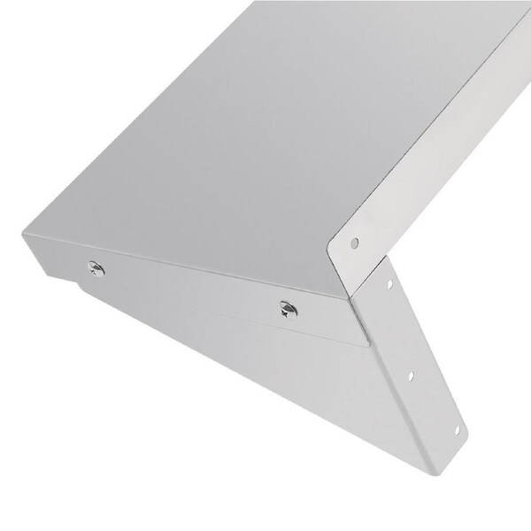 EDLP Vogue Wall Shelf with Brackets St/St - 900x300mm 35 1/2x12"