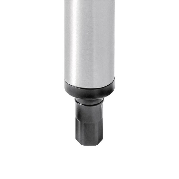 Vogue Table with Upstand St/St - 600x700x900mm 23 1/2x27 1/2x35 1/2"