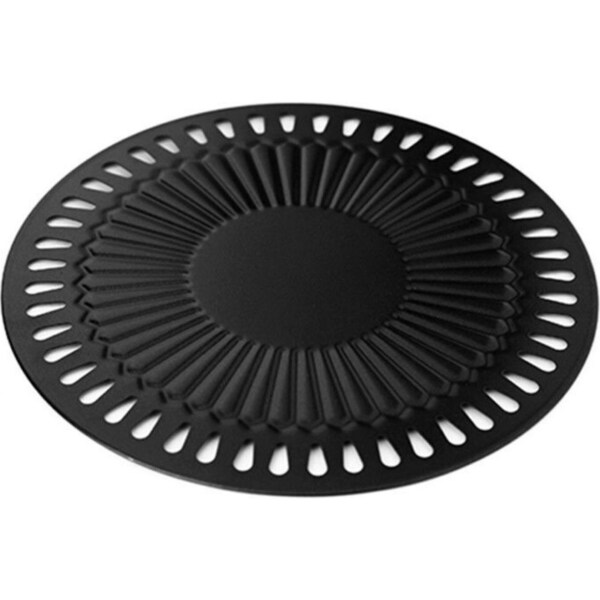 Korean Nonstick BBQ Grill Pan for Stovetop, Barbecue Portable Hot Plate Outdoor