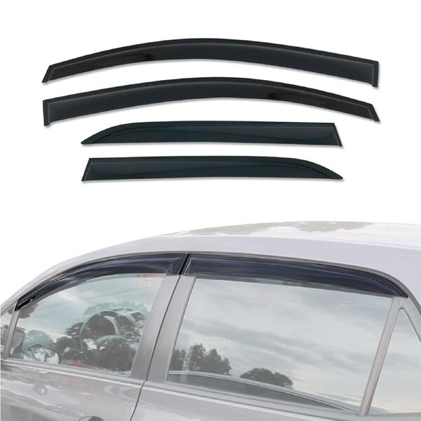 Weather Shields for Toyota Corolla Hatch 2007-2012