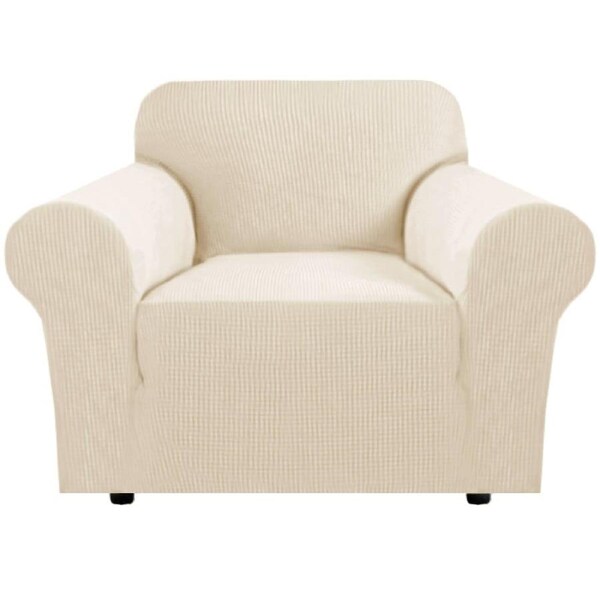 Super Stretch Couch Covers Sofa Covers Slip Covers Soft Thick 1/2/3/4 Seater Natural / XL Three Seater