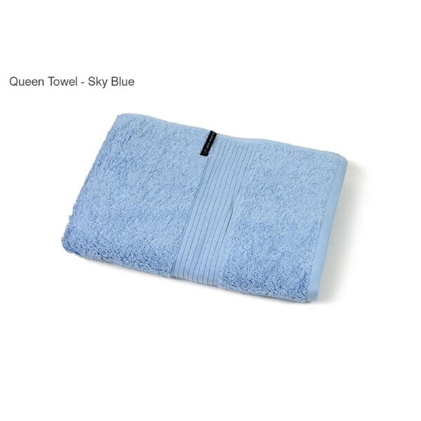 Jaspa Herington Egyptian Cotton BATH TOWELS – KING BATH SHEEET - Sky Blue