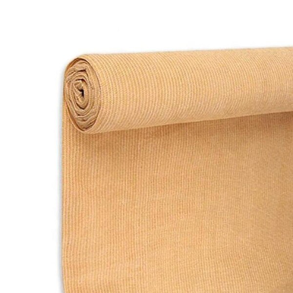 Elora Shadecloth 1.83x10m Beige 70% UV Screen Sail Shade Cloth Mesh Roll Net Garden Outdoor