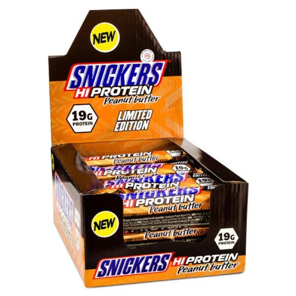 SNICKERS HI PROTEIN BARS PEANUT BUTTER