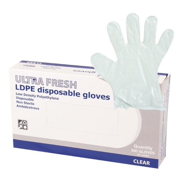 500Pcs/Box Men Disposable Gloves for Food Handling Hygiene Protection Mens