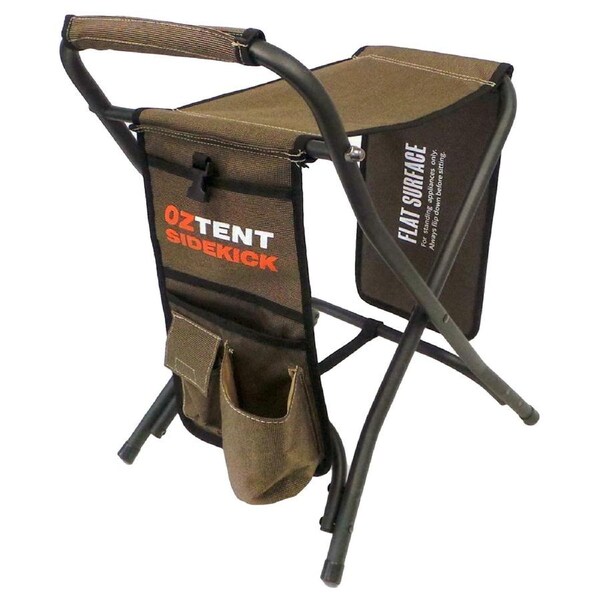 Oztent Side Kick Camping Stool Series II - OSK01FRCHA