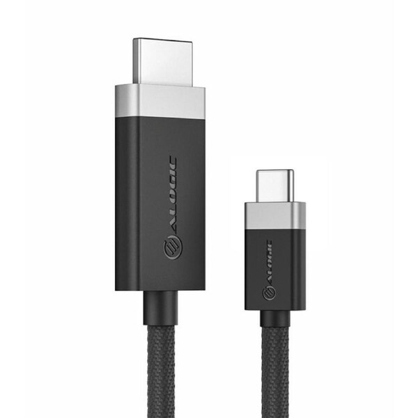 Alogic 1m USB-C to HDMI Cable Up to 4K@60Hz Fusion Series HDMI 2.0 Male to Male [FUCHD1-SGR]