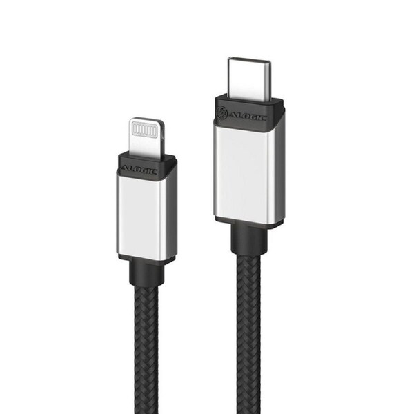 Alogic 1m Ultra Fast Plus USB-C to Lightning Cable MFI Certified - Silver [SULC8P01-SLV]