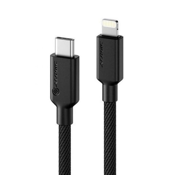 Alogic Elements Pro 2m USB-C to Lightning Charging Cable MFI Certified- Black [ELPC8P02-BK]