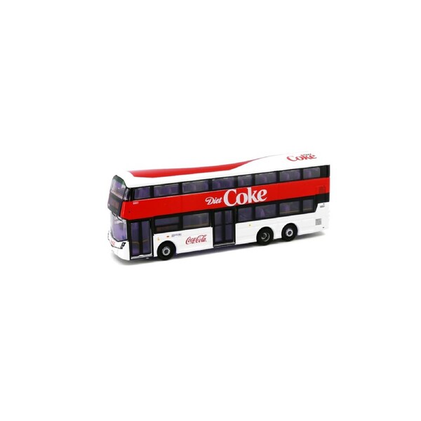 Tiny City Die-cast Model Car - B8L Coca-Cola Bus (Diet Coke)