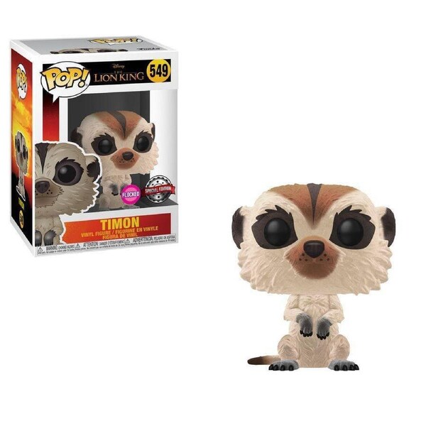 Pop! Funko 10cm Vinyl Figurine Lion King 2019 Timon FL #549 Collectable Toy 3y+