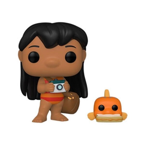 Pop! Funko Vinyl Figurine Lilo & Stitch Lilo w/Pudge #1047 Collectable Toy 3+