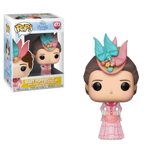 Pop! Funko Vinyl 10cm Figurine Mary Poppins Returns Mary at Music Hall #473 Toy