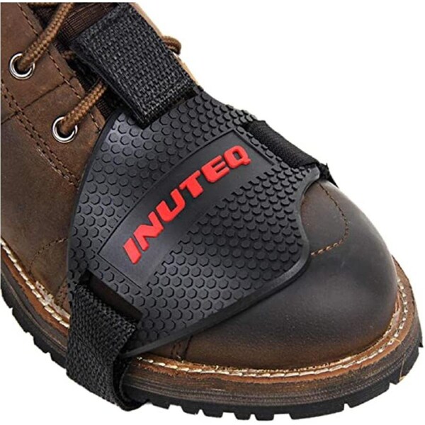 Motorcycle Gear Shift Pad Shoes Non-Slip Protector-Red