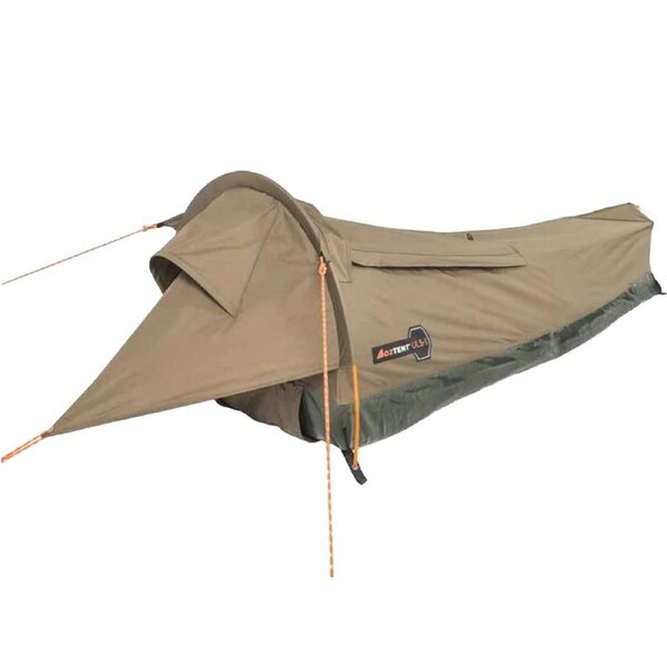 Oztent Khaki Ultra-Light Single Swag - ULS-1 - OULS01SWA