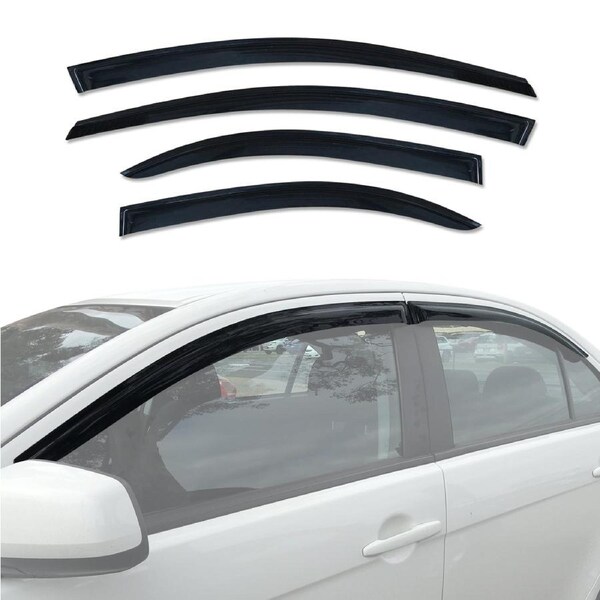 Weather Shields for Mitsubishi Lancer Sedan 2007-2017
