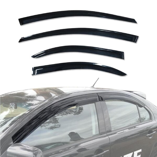 Weather Shields for Mitsubishi Lancer Hatch 2007-2017