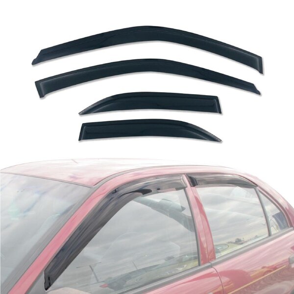 Weather Shields for Mitsubishi Lancer Sedan 1996-2003
