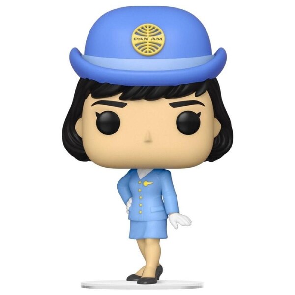 Pop! Funko Figurine Pan Am Stewardess w/o Bag #140 Collectable Vinyl Toy 3+