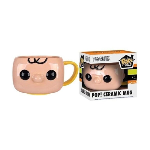 Pop! Funko Peanuts Charlie Brown Mug Collectable Movie Character Drinkware/Cup
