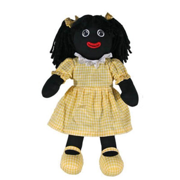 Hopscotch Lovely Soft Rag Doll GLADYS Girl Dressed Doll Large 35cm