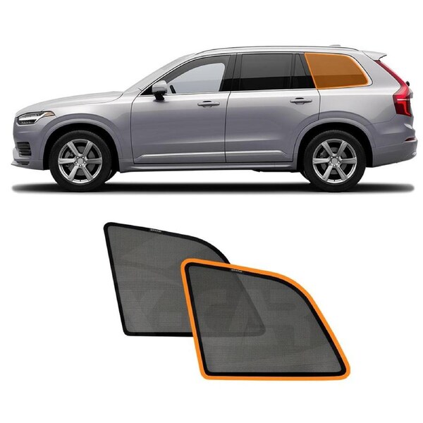 Port Window Sun Shade for Volvo XC90 2015-Onwards Car Sun Blind Mesh Third Row Window