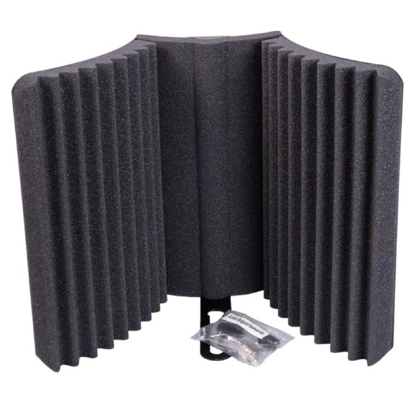 Auralex MudGuard 40x35cm Shield Recording Isolation Foam for Microphone Charcoal