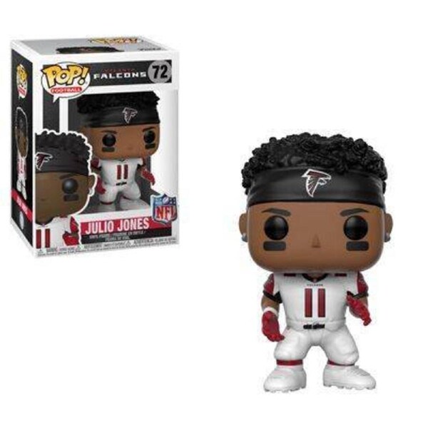 Pop! Funko 10cm Figurine NFL Falcons Julio Jones #72 Collectable Vinyl Toy 3y+