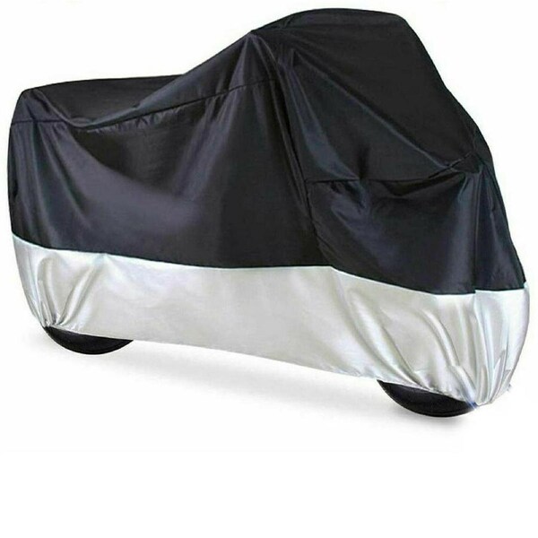Ozoffer Motorcycle Cover Motorbike Cruiser Scooter Motor Bike Waterproof Storage