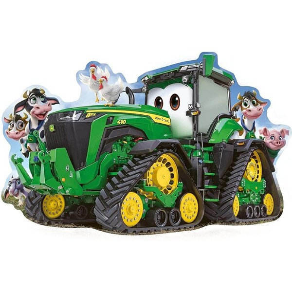 Ravensburger - John Deere Tractor Shaped Puzzle 24pc