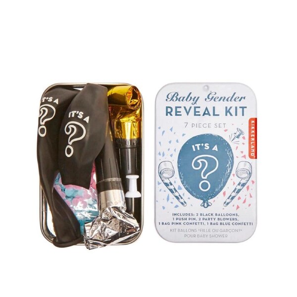 Kikkerland Gender Reveal Kit