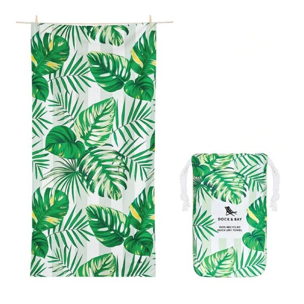 Dock & Bay Beach Towel Botanical Collection L - Palm Dreams
