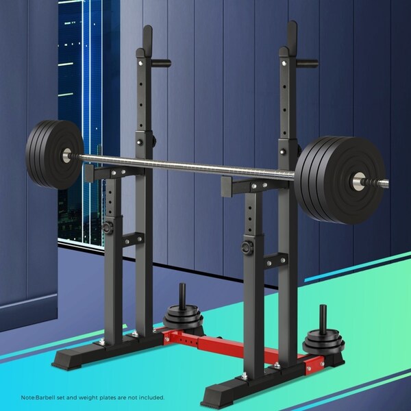 Finex Squat Rack Adjustable Barbell Rack Bench Press Weight Lifting Home Gym Equipment