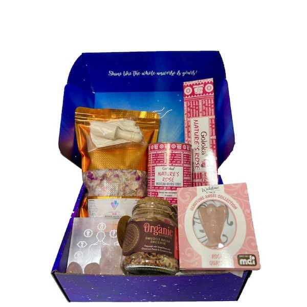 Blissful Rose Quartz Gift Hamper