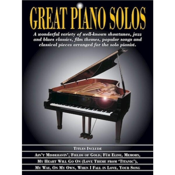Great Piano Solos The Black Book