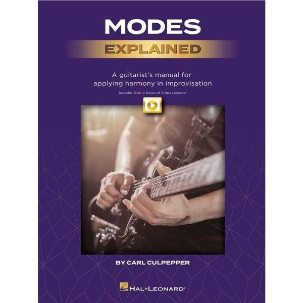 Modes Explained Guitar Book/Video Combo by Carl Culpepper
