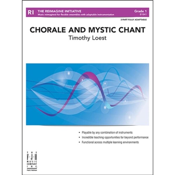 Chorale And Mystic Chant CB1 3 Part Adaptable Score/Parts