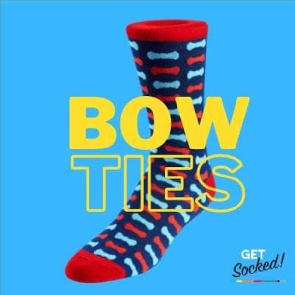 BowTies - Bamboo SocksUnisex
