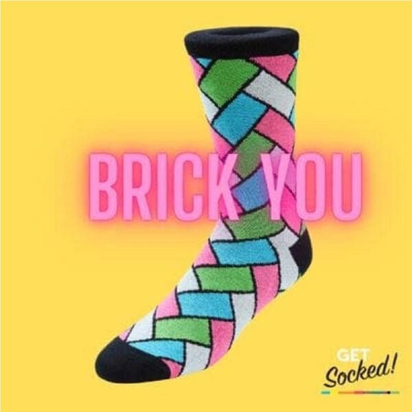 Brick You - Bamboo Socks