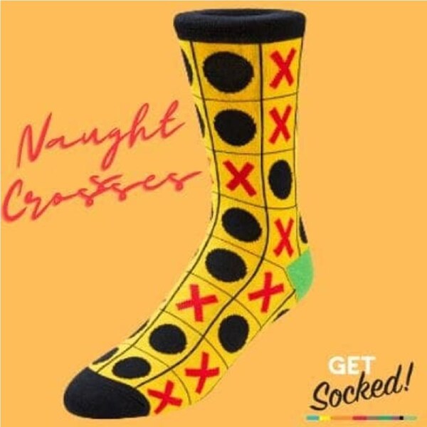 Naughts and Crosses - Bamboo Socks